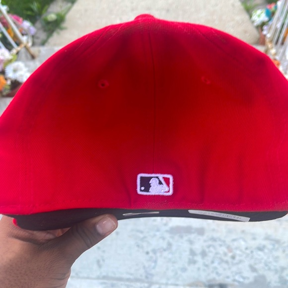 St. Louis Cardinals New Era Low Profile 59FIFTY Fitted Hat - Red - Picture 3 of 5